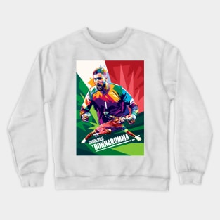 Gianluigi Donnarumma Pop Art illustration Crewneck Sweatshirt